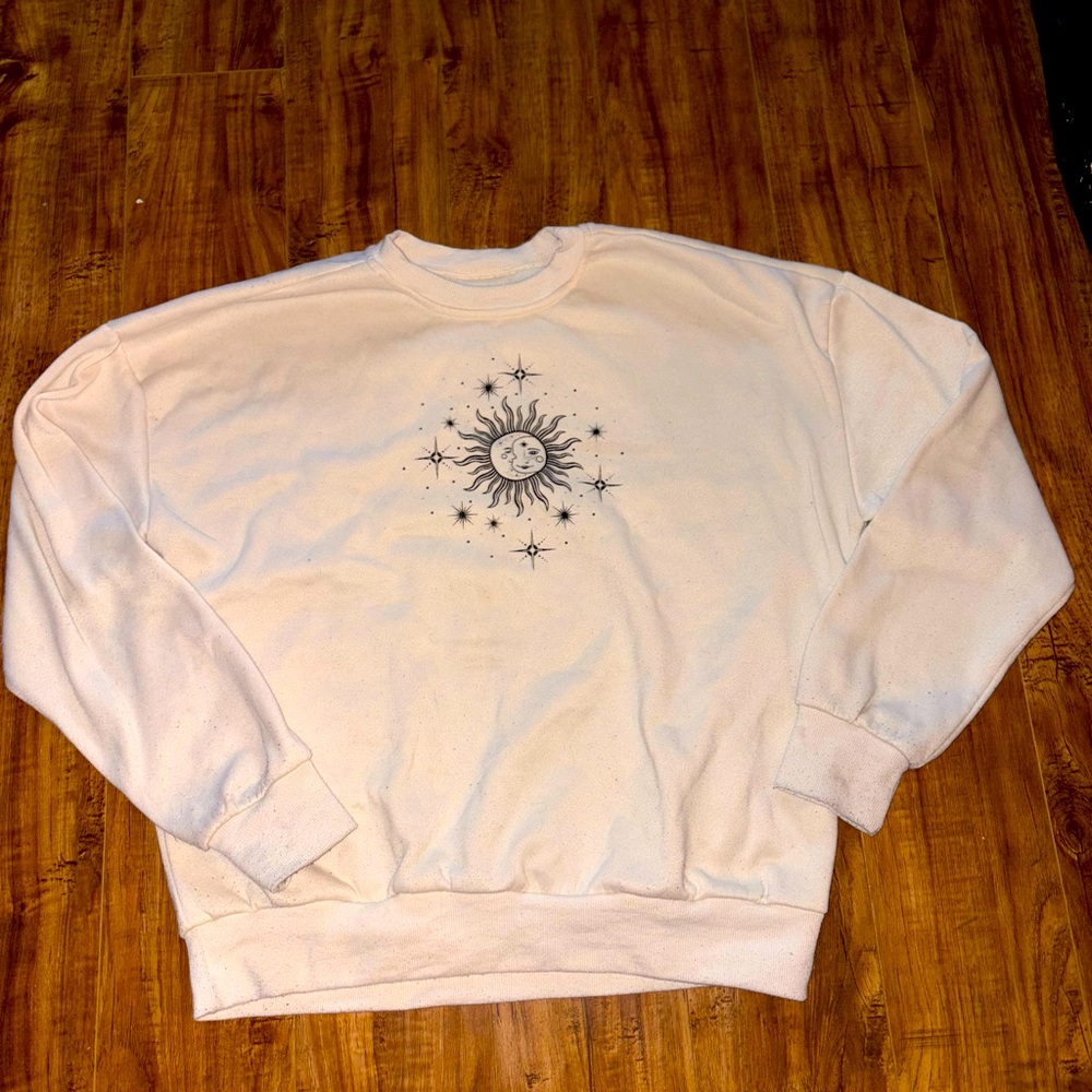 yellow crewneck